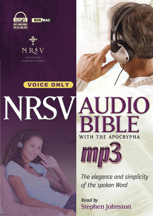 Audio CD-NRSV Complete Bible w/Apocrypha On MP3 (Voice Only) (DVD + 4 CD)