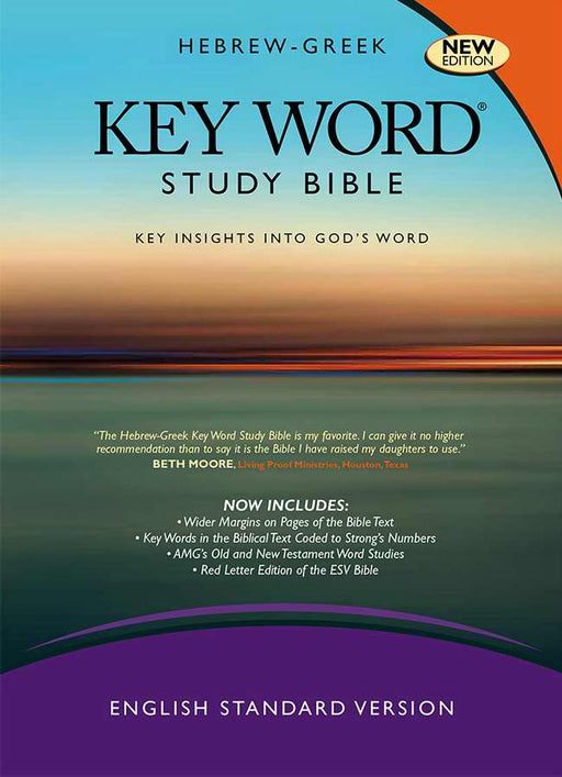 ESV Hebrew-Greek Key Word Study Bible-Hardcover