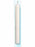 Candle-Straight Side Stearine For 1-1/8" Holders-White (Pack of 4) (RW 87)+ (Pkg-4)