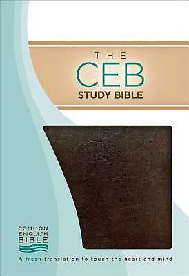 CEB Study Bible-Black Bonded Leather