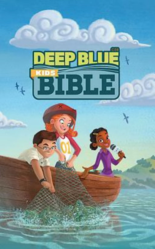 CEB Deep Blue Kids Bible-Bright Sky Hardcover