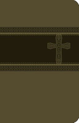 CEB Compact Single Column Bible-Green DecoTone