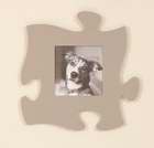 Plaque-Puzzle Piece-Frame-Light Grey (12 x 12)