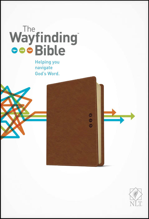 NLT2 Wayfinding Bible-Brown LeatherLike