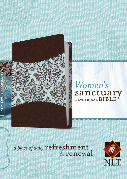 NLT2 Womens Sanctuary Devotional Bible-Espresso
