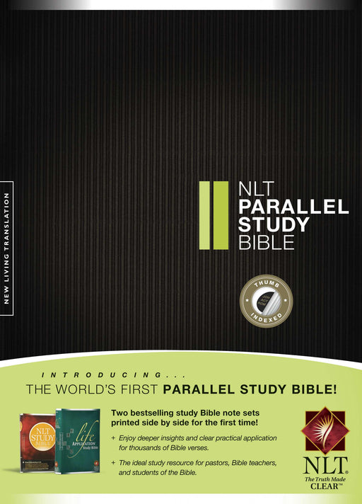NLT2 Parallel Study Bible-Hardcover Indexed