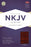 NKJV UltraThin Reference Bible-Brown LeatherTouch Indexed