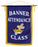 Banner Attendance Class-Cross/Crown-Blue/Gold (17X24)
