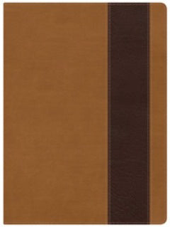NKJV Holman Study Bible (Full Color)-Suede/Chocolate LeatherTouch