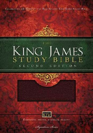 KJV King James Study Bible (Second Ed)-Brg Bond In