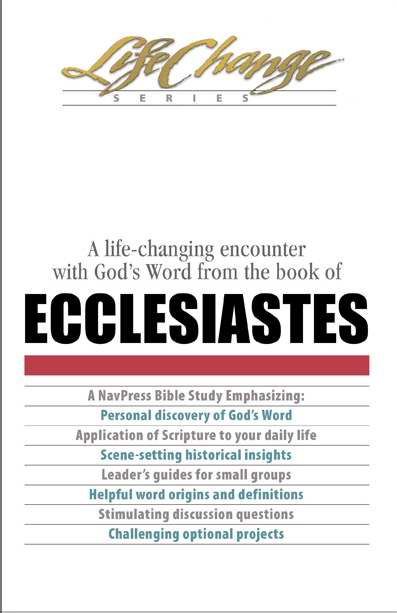 Ecclesiastes (LifeChange)