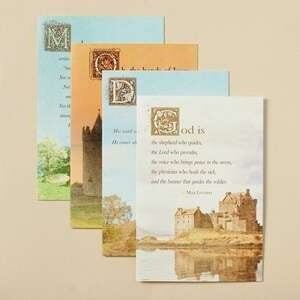 Get Well-Castles Boxed Cards