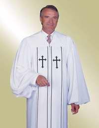 Clergy Robe-Cleric-H6/HM531-White