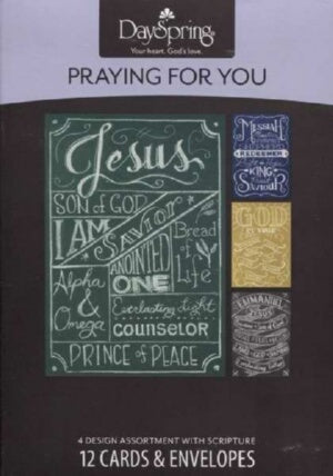 Pray For You-Names Of Jesus Boxed Cards