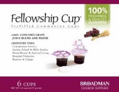 Communion-Fellowship Cup Prefilled Juice/Wafer (Box Of 6) (Pkg-6)