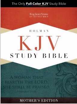KJV Study Bible (Full Color) (Mother's Edition)-Turquoise LeatherTouch