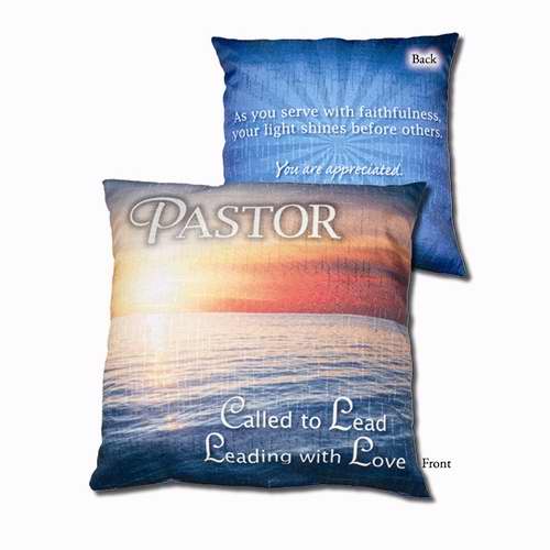 Pillow-Pastor (18" x 18")
