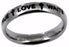 TLW Thin Cross Band (Stainless)-Sz  7 Ring