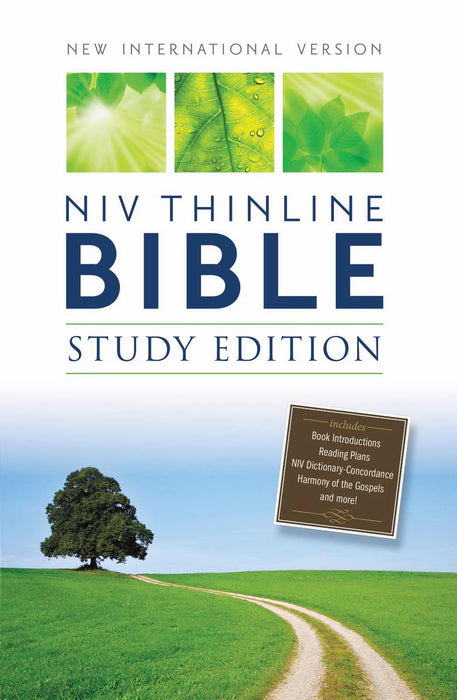 NIV Thinline Bible/Study Edition-Hardcover