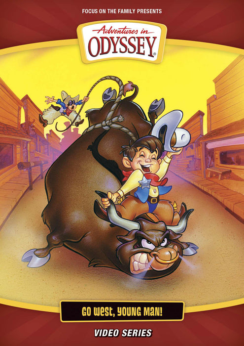 DVD-Adventures In Odyssey V08: Go West Young Man! (Repack)