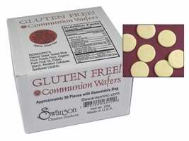 Communion-Gluten Free Wafers (Pack of 50) (Pkg-50)
