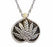 Ruth w/Scroll (Silver Plated)-18" Chain Pendant