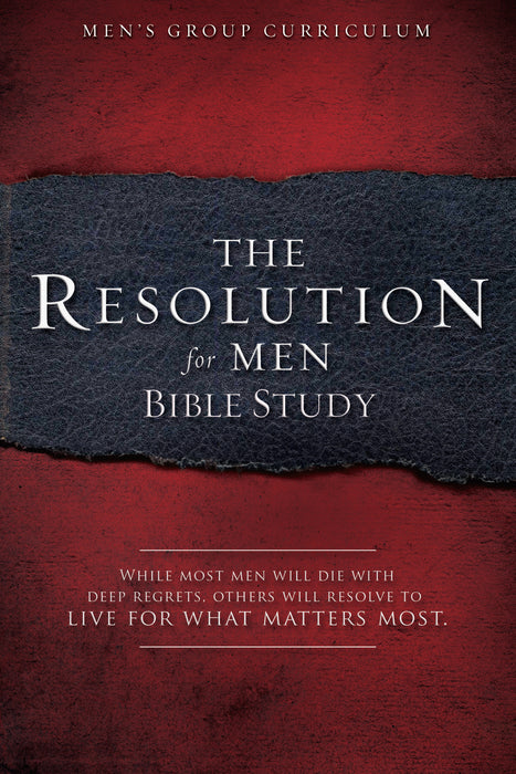 Resolution For Men Bible Study