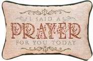 Pillow-Daily Devotions Prayer Pocket-I Said A Pray