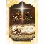 Card-Boxed-Merry Christmas/Baby Jesus w/Matching Envelopes (Box Of 15)  (Pkg-15)