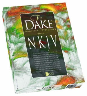 NKJV Dake Annotated Reference Bible-Blk Leathersof