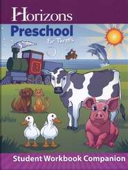 Horizons-Preschool For Threes Workbook Companion