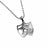 Span-Necklace-2 Piece Shield Cross-Man Of God (Mens)-20" Chain