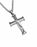 Span-Necklace-Silver Iron Cross-Man Of God (Mens)-20" Chain