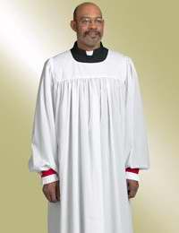Clergy Robe-Anglican Rochet-H139/HM537-White
