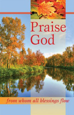 Bulletin-Praise God From Whom All Blessings Flow (Pack Of 100) (Pkg-100)