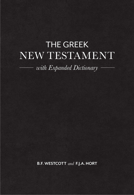 Greek New Testament w/Expanded Dictionary