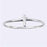 Ring-Tiny Cross (Ladies)-Stackable (Sterling Silver) (Size 8)