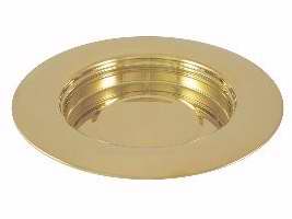 Communion-Goldtone-(Deluxe)-Bread Plate-Stackable