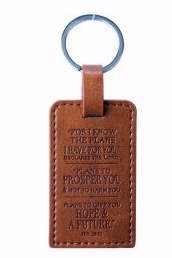 Key Chain-For I Know The Plans/Tan Twirl