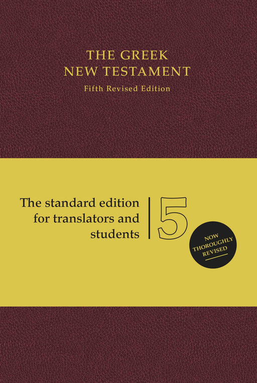 UBS5 Greek New Testament-Hardcover