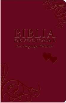 Span-NLT Love Languages Devotional Bible-Red Duotone