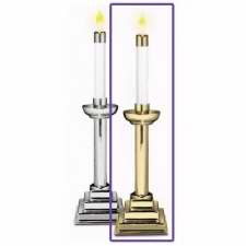 Altar Ware-Candlesticks-10" Brass For 24" Altar (2) (RW 1124)