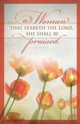Mothers Day: She Shall Be Praised Bulletin