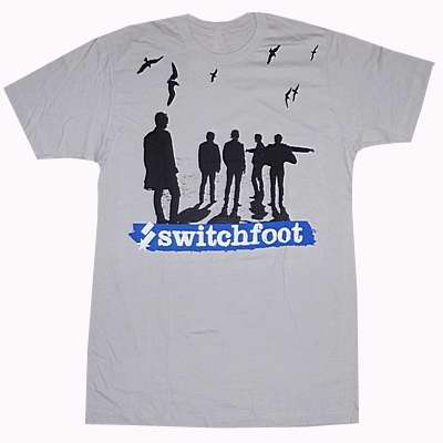 Tee Shirt-Switchfoot (Mens)-Medium-Grey
