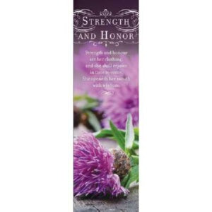 Womens Day: Strength And Honor (Jun) Bookmark