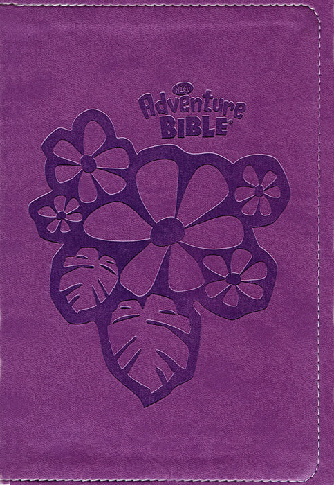 NIrV Adventure Bible For Early Readers (Full Color)-Purple DuoTone