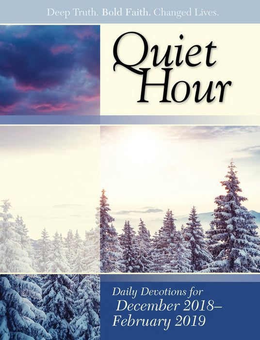 Bible-In-Life/Reformation Press Winter 2018-2019: Adult Quiet Hour (Devotional Guide) (#1085)