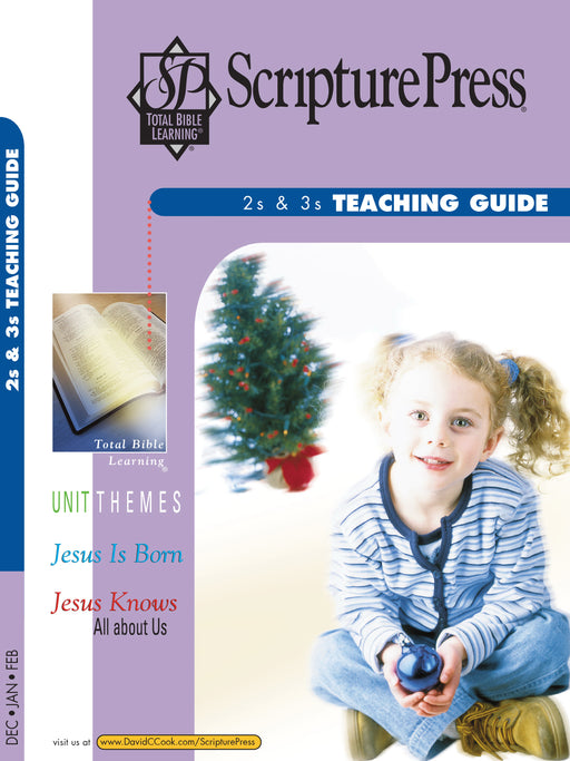 Scripture Press Winter 2018-2019: 2s & 3s Teaching Guide (#4010)