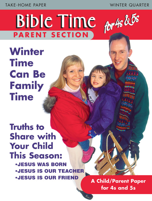 Accent/Scripture Press Winter 2018-2019: 4s & 5s Bible Times (Take-Home) (#7024,4024)