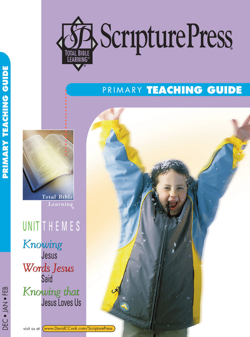Scripture Press Winter 2018-2019: Primary Teaching Guide (#4030)